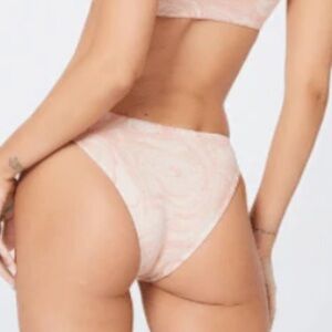 NWT L*Space Shimmer All Swirled Up Camacho Bikini‎ Bottom Classic